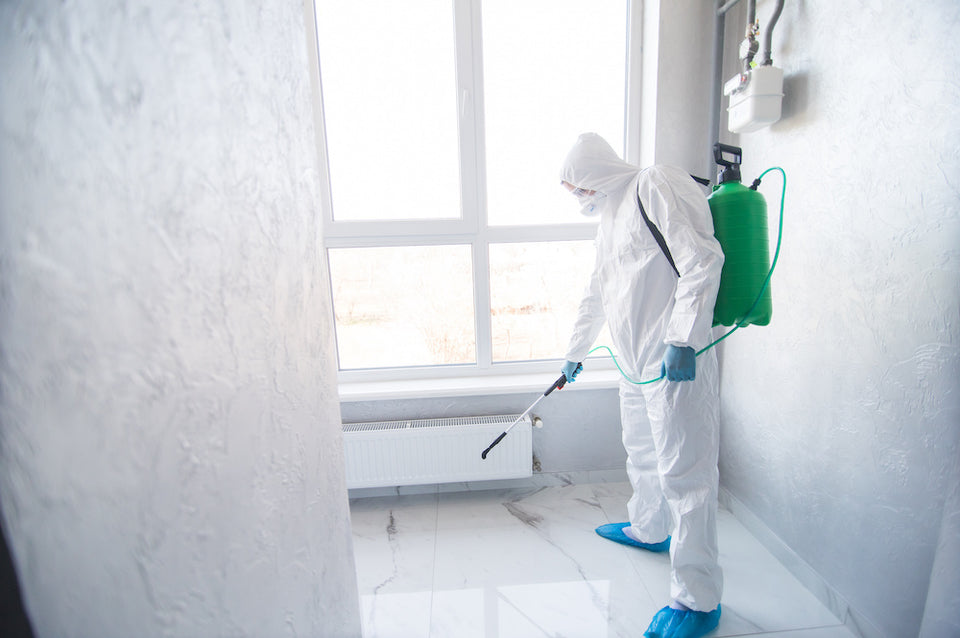 Blue Science Solutions for mold remediation and restoration.